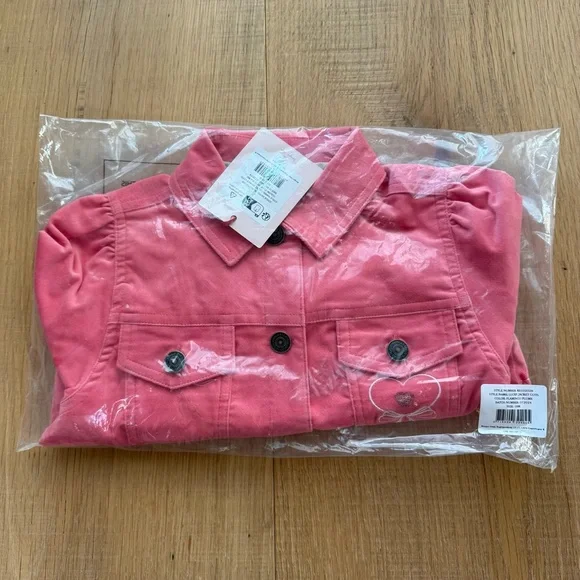 Konges Slojd NEW NWT Pink Lucky Jacket - Pink Flamingo Plume (18M) - Picture 8 of 11